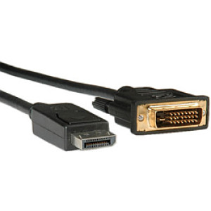 Roline DisplayPort kabel, DP - DVI-D (24+1), M/M, 2.0m, crni   / 11.04.5610